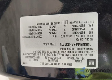 2010 GMC Yukon Denali z USA, uszkodzony, nr VIN 1GKUKEEFXAR131718